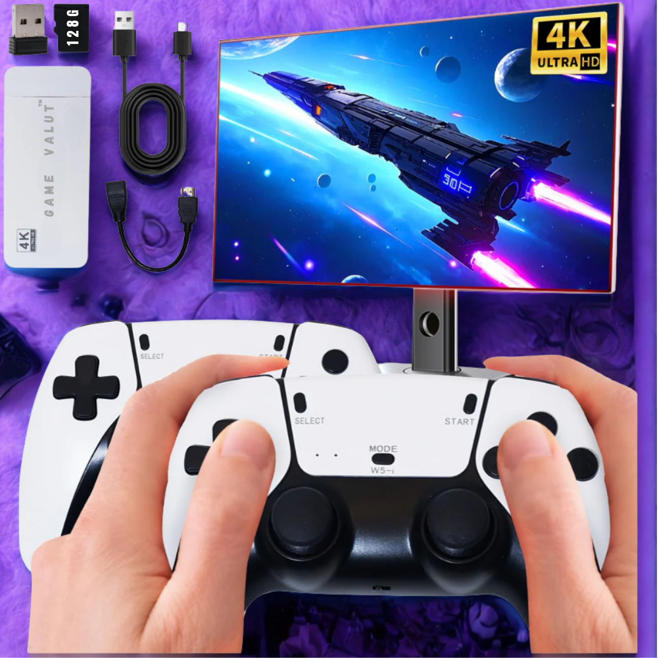 GameValut™ 4K | Ontgrendel oneindige nostalgie - direct
