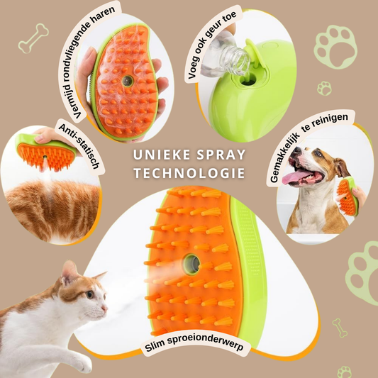 3-in-1 KnuffelKlaar™ Groomer | Meer knuffels. Nul losse haren.