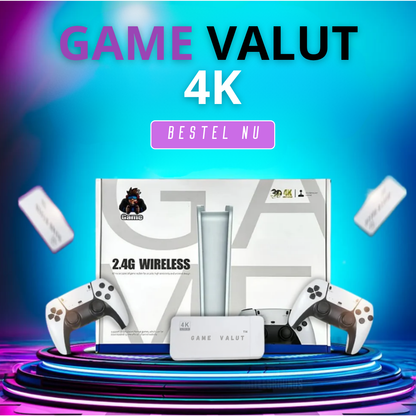 GameValut™ 4K |  Ontgrendel oneindige nostalgie - direct