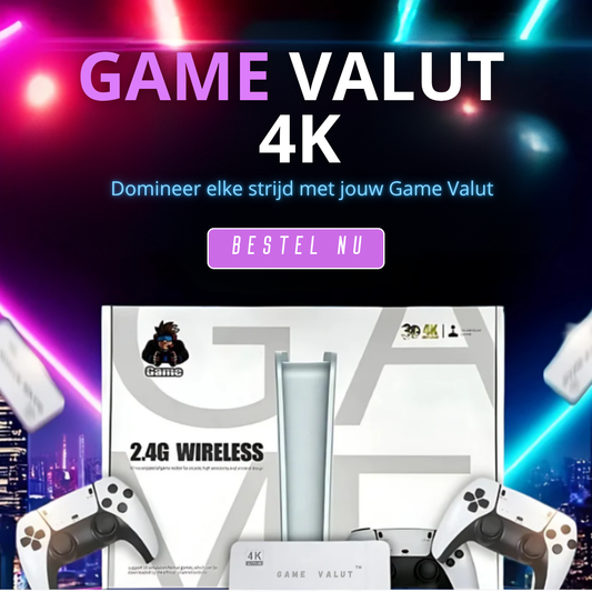 GameValut™ 4K |  Ontgrendel oneindige nostalgie - direct